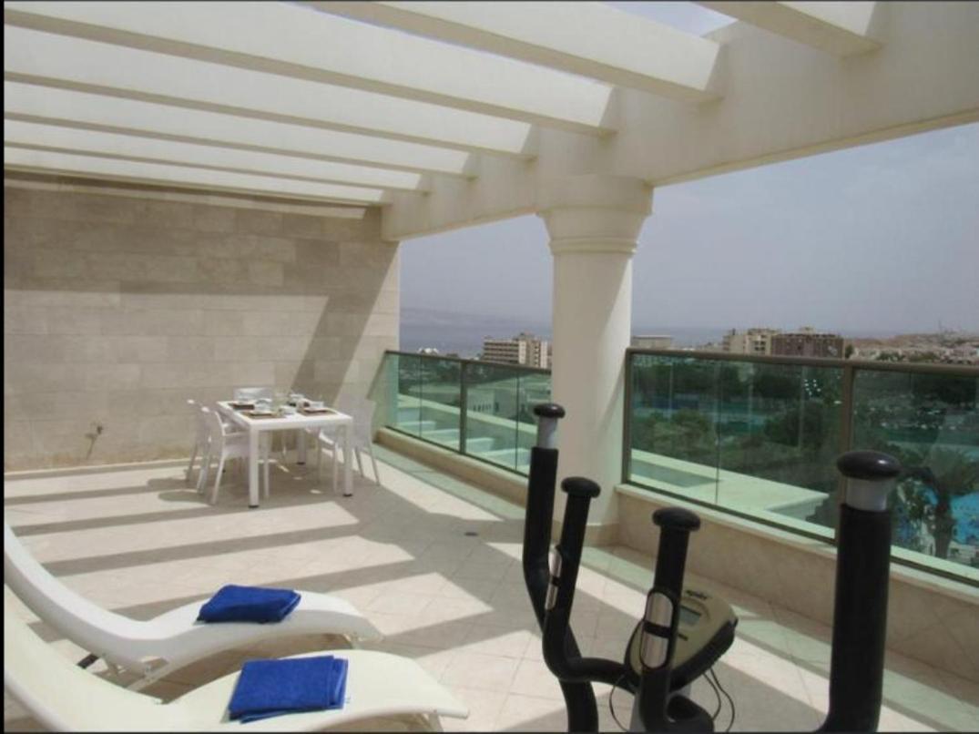 Exclusive Top Luxury Penthouse Near The Sea With Privat Roof-Pool Διαμέρισμα Ελάτ Εξωτερικό φωτογραφία
