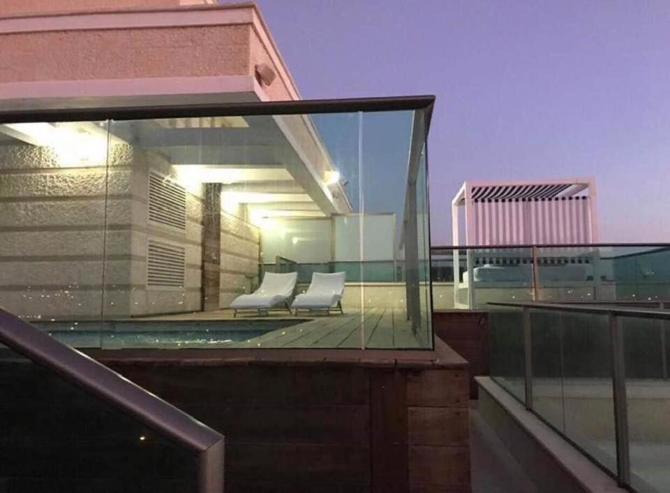 Exclusive Top Luxury Penthouse Near The Sea With Privat Roof-Pool Διαμέρισμα Ελάτ Εξωτερικό φωτογραφία