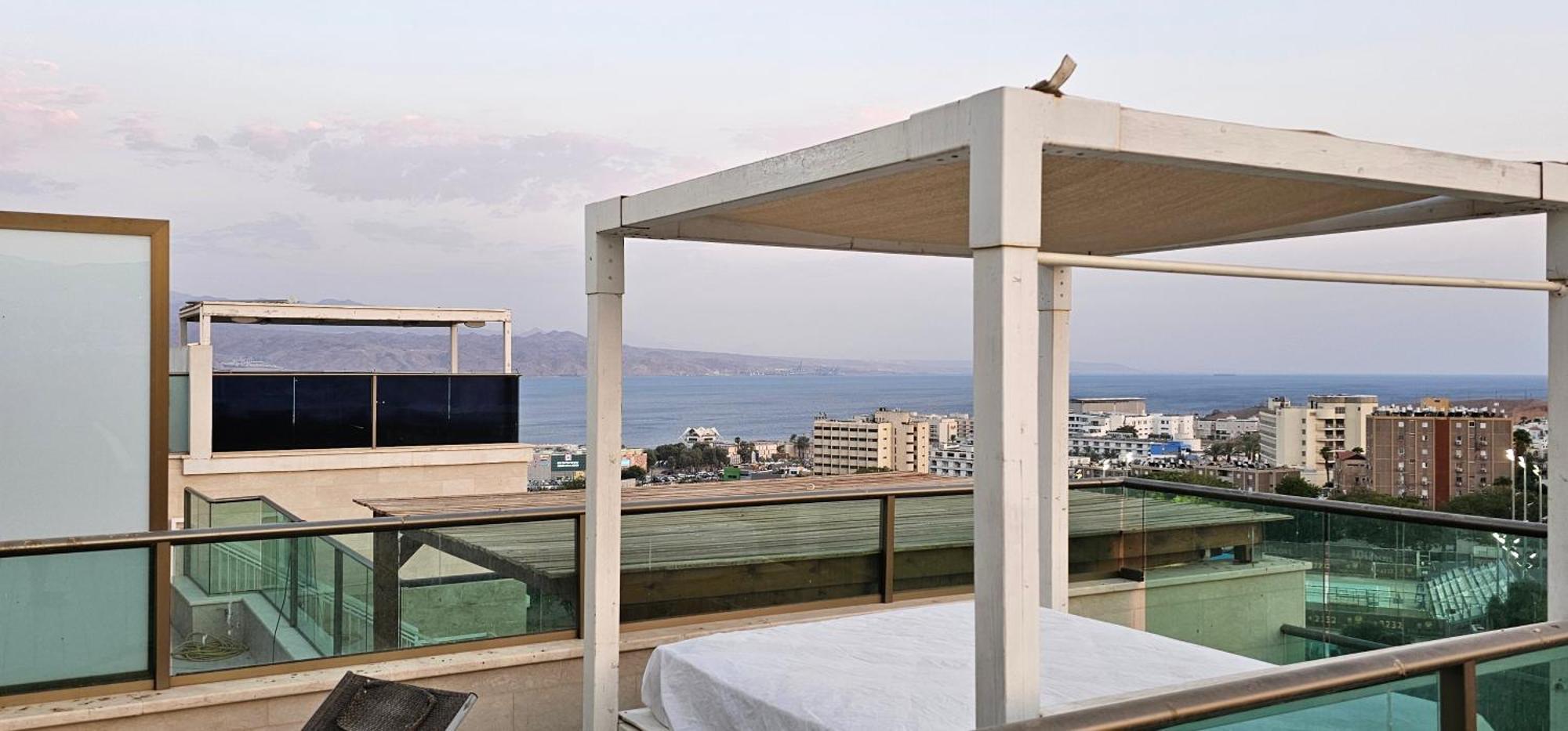 Exclusive Top Luxury Penthouse Near The Sea With Privat Roof-Pool Διαμέρισμα Ελάτ Εξωτερικό φωτογραφία